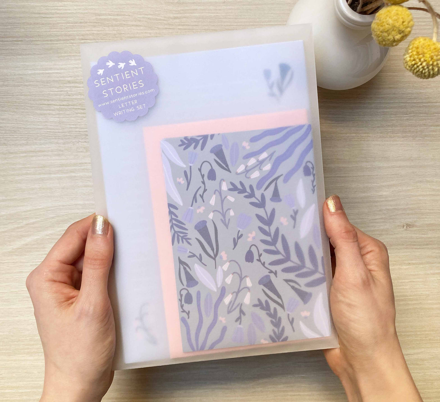 'Midnight Blooms' Snail Mail Set