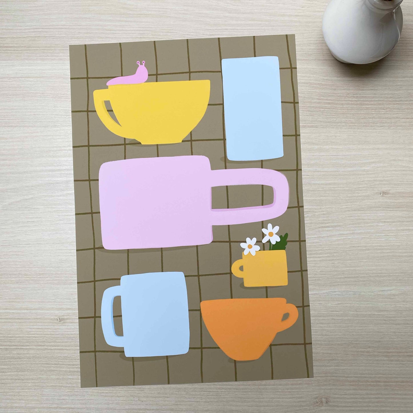 Imperfect 'Mug Love' Fine Art Print