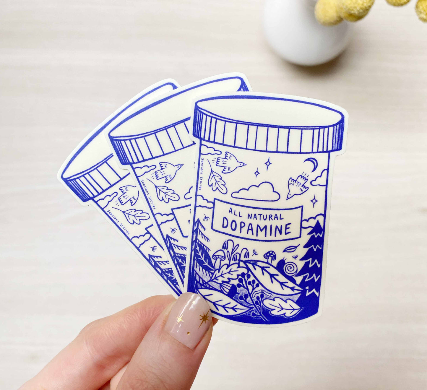 'Dopamine' Vinyl Sticker