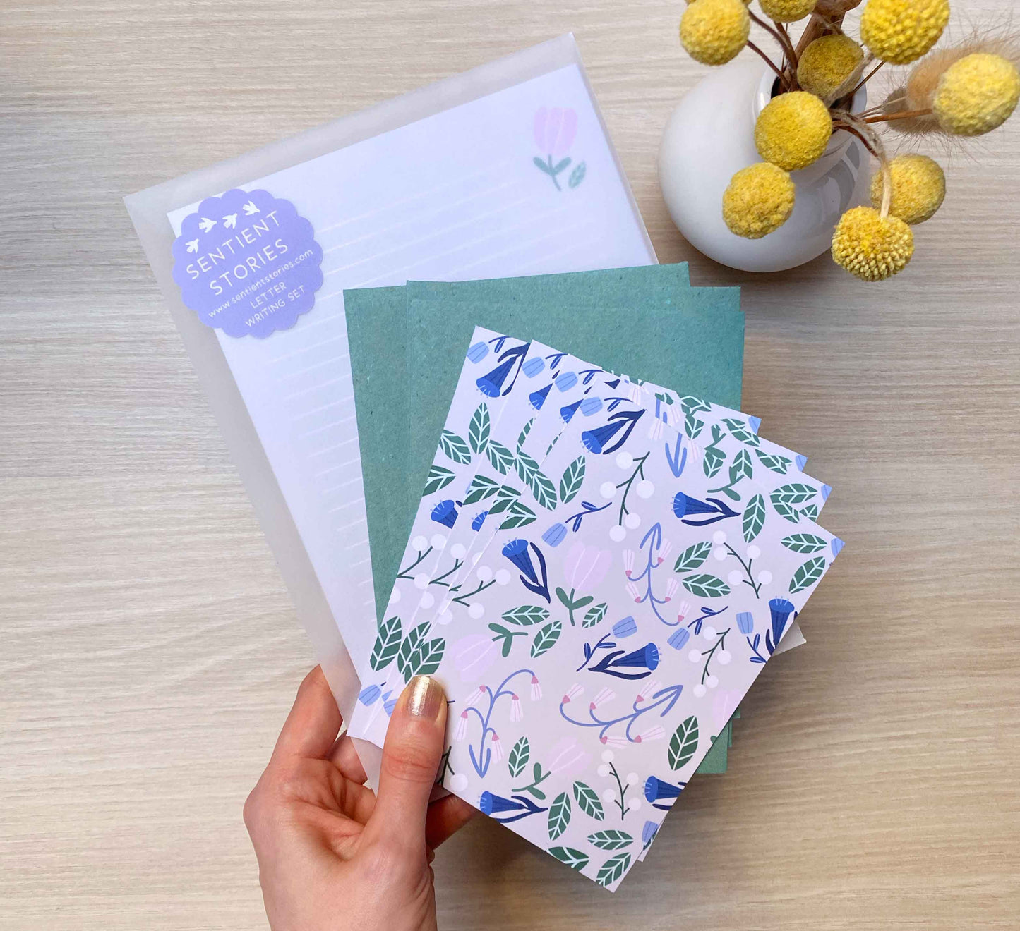 'English Garden' Snail Mail Set