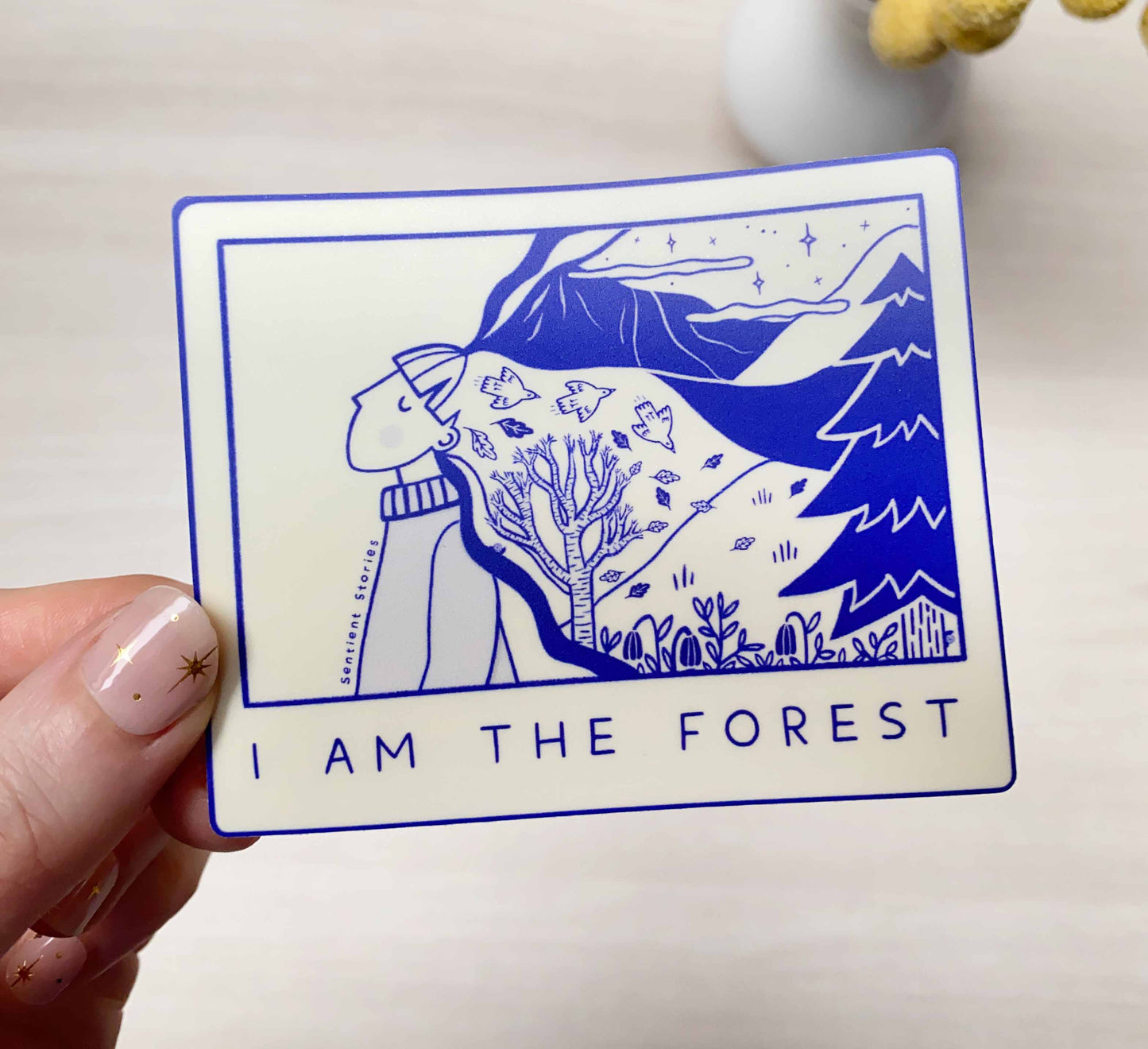'I am the Forest' Vinyl Sticker