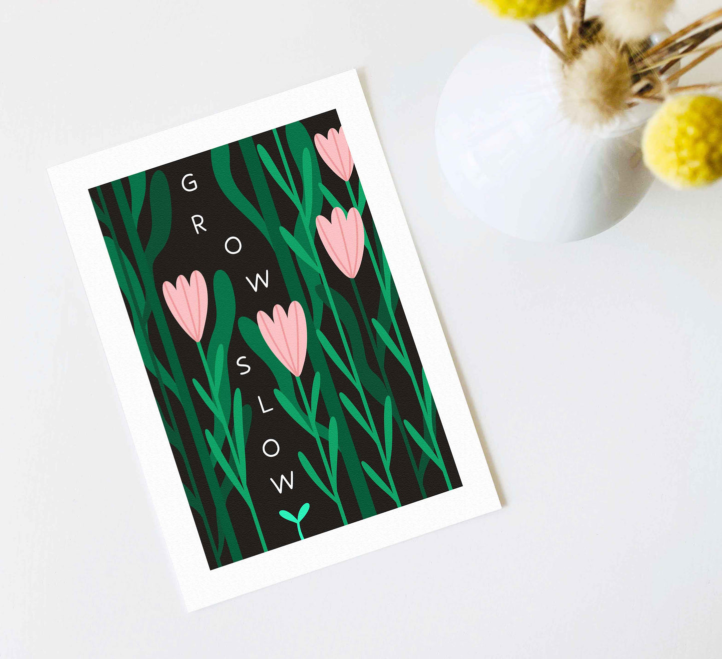 'Grow Slow' Fine Art Print