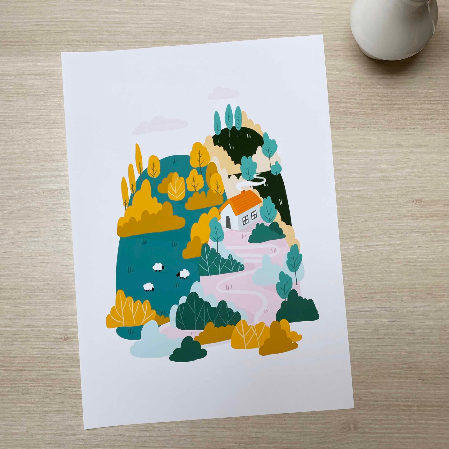 Imperfect 'Home' Fine Art Print (A3)