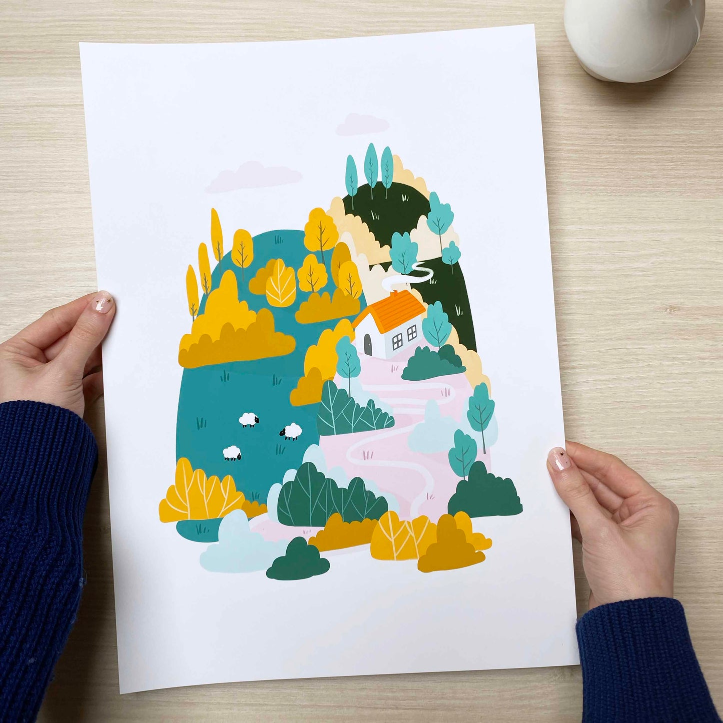 Imperfect 'Home' Fine Art Print (A3)