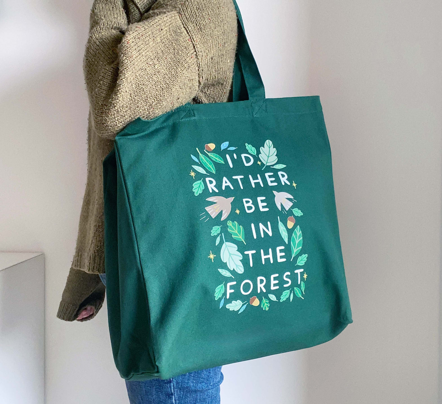 'In the Forest' Heavy Cotton Bag