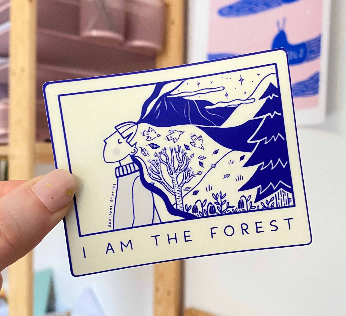 'I am the Forest' Vinyl Sticker
