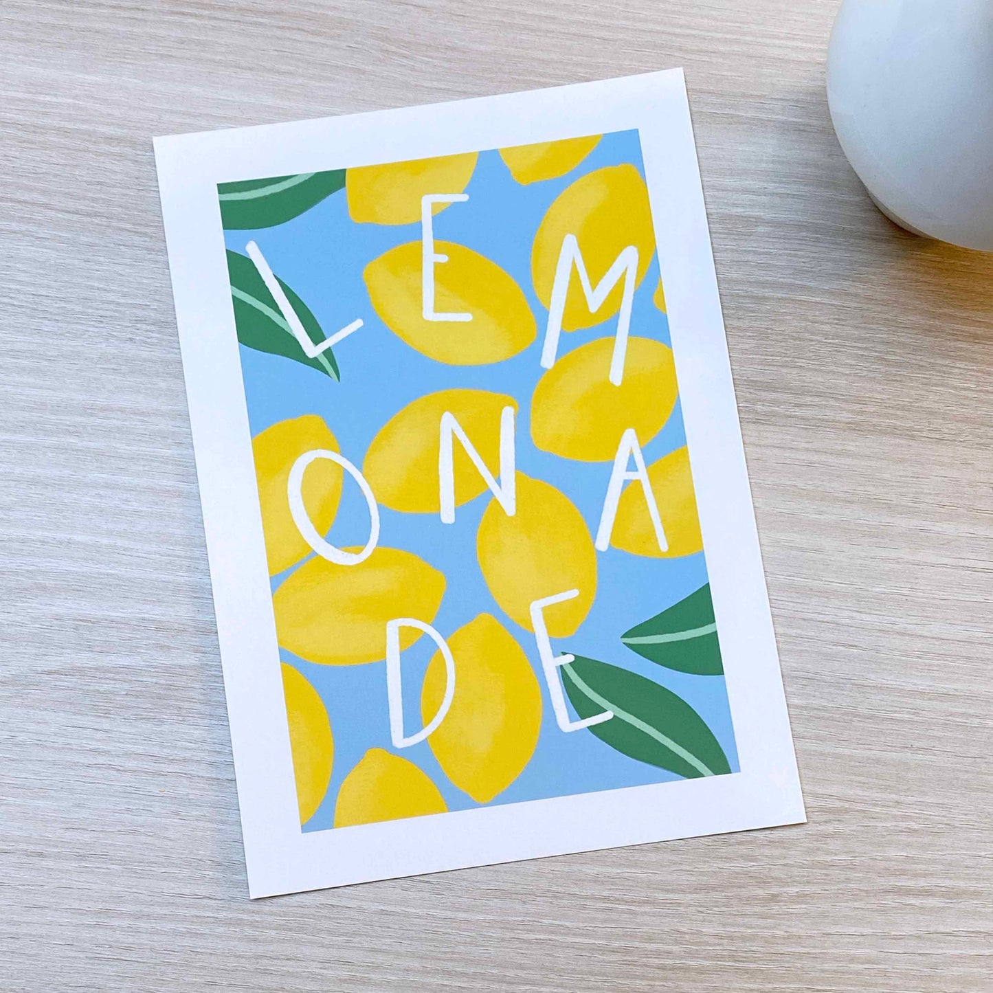 Imperfect 'Lemonade' Fine Art Print (A5)
