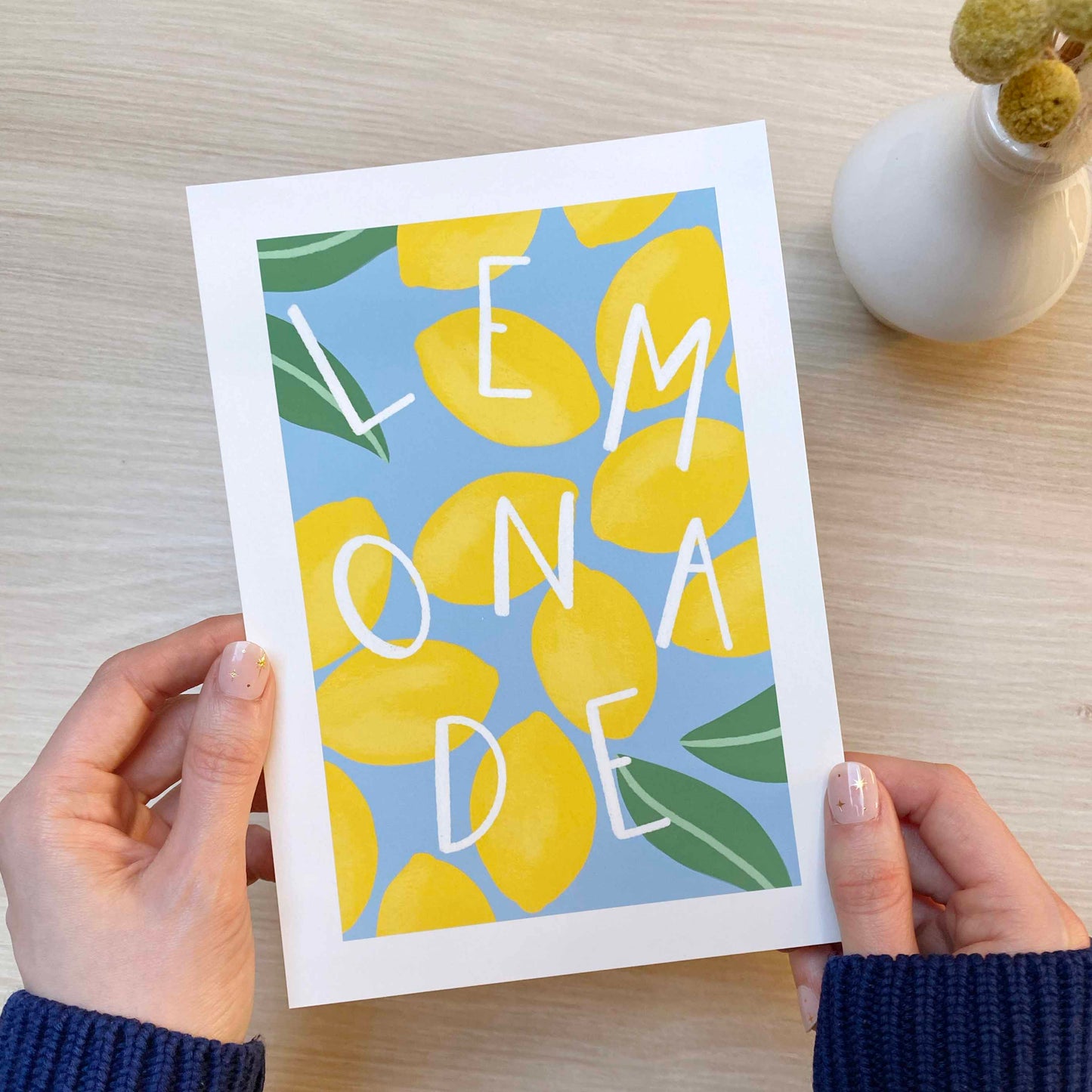 Imperfect 'Lemonade' Fine Art Print (A5)