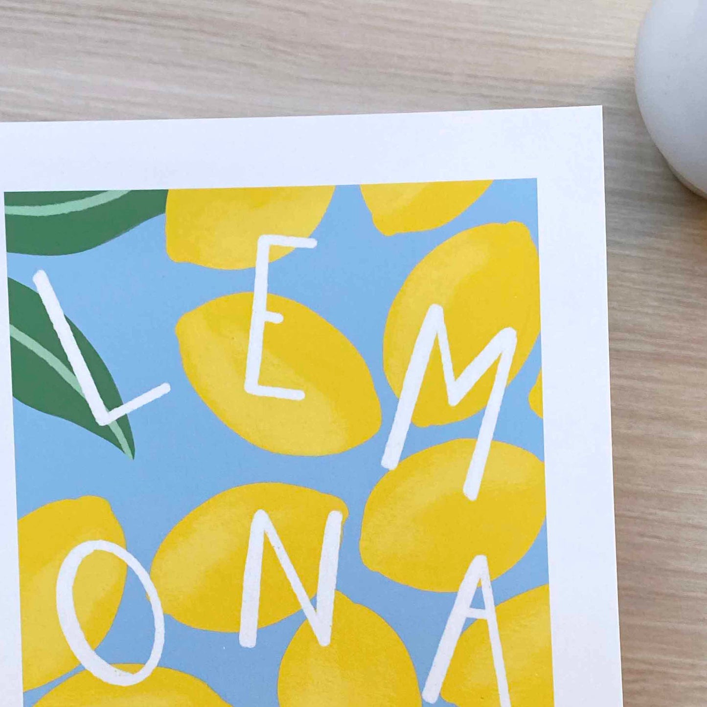 Imperfect 'Lemonade' Fine Art Print (A5)