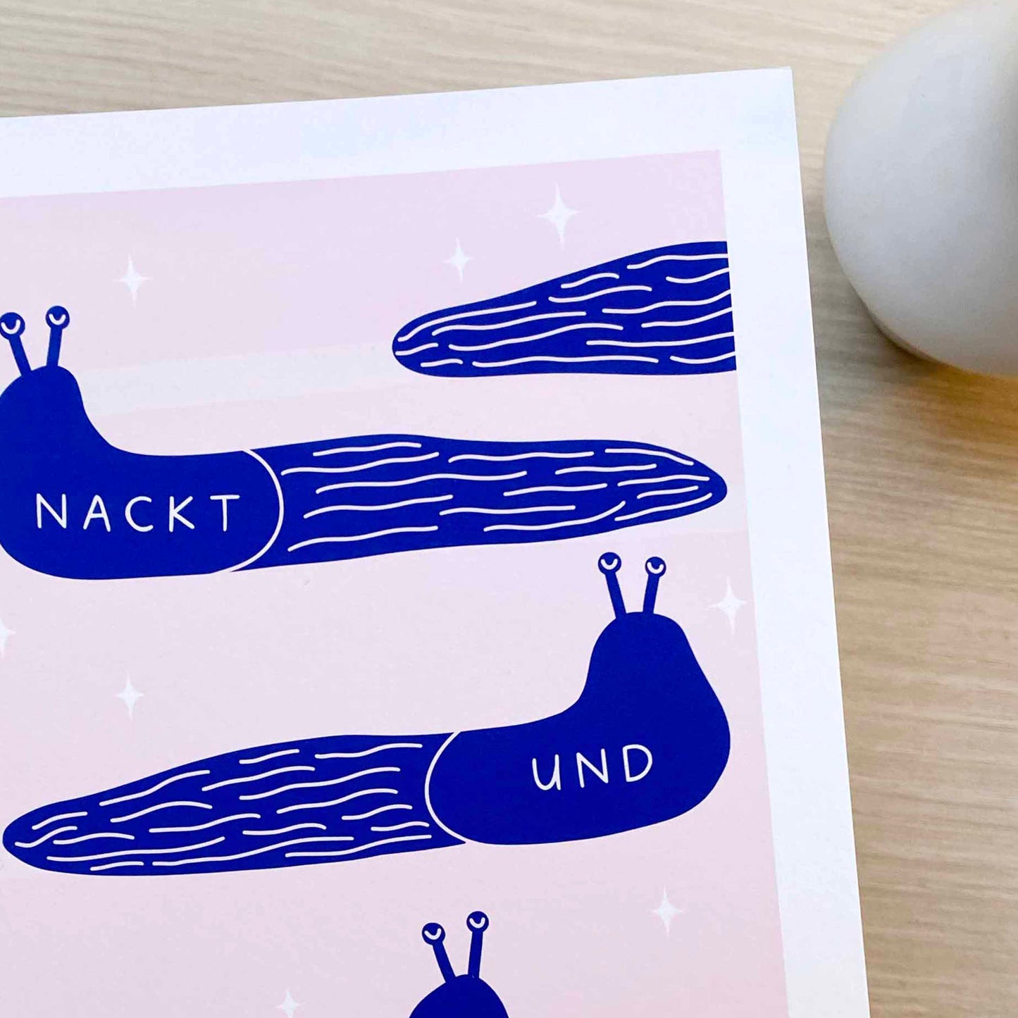 Imperfect 'Nackt und Stolz' Fine Art Print (A5)