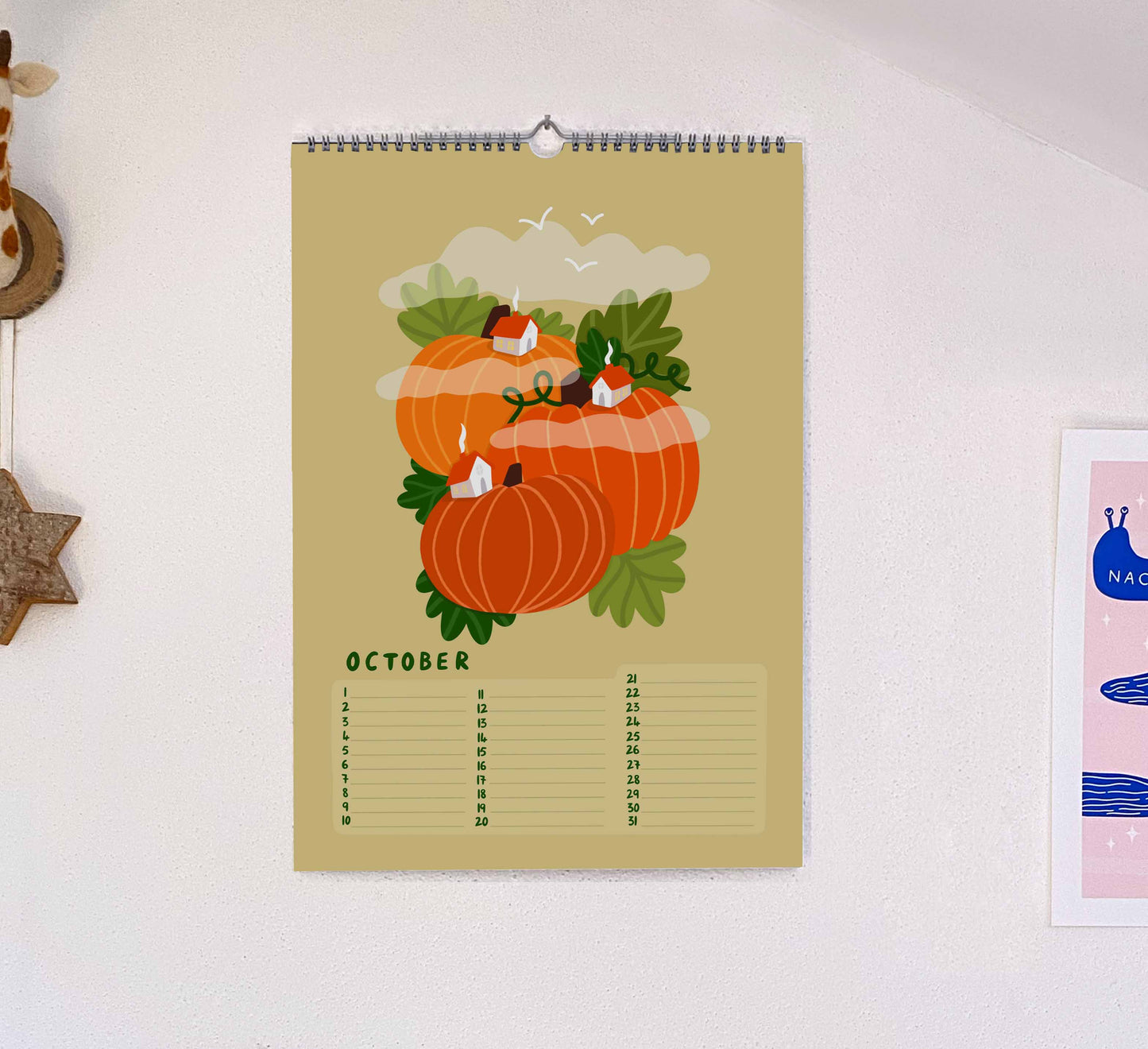 Imperfect Any Year Calendar