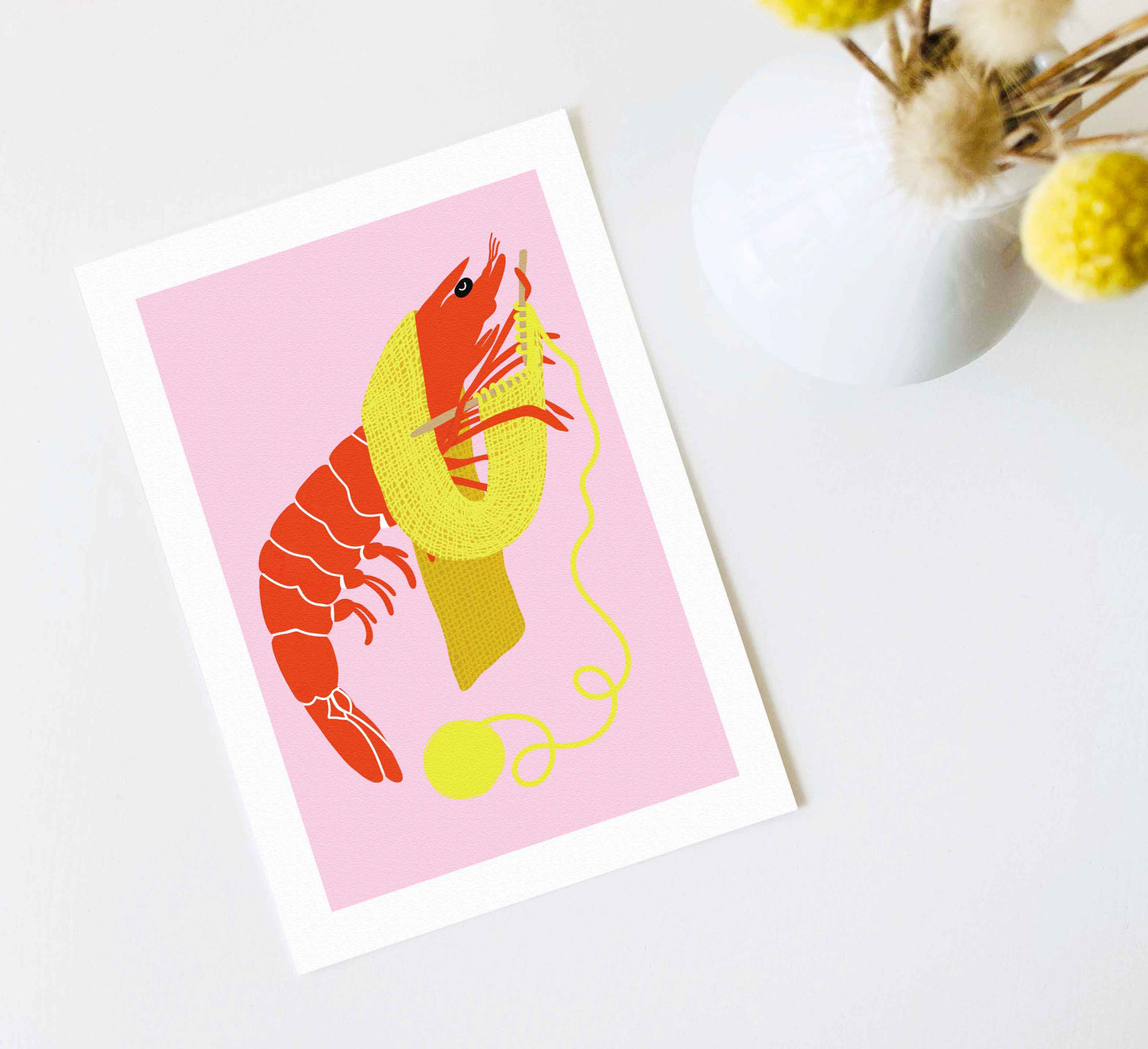 'Shrimp Stitch' Fine Art Print