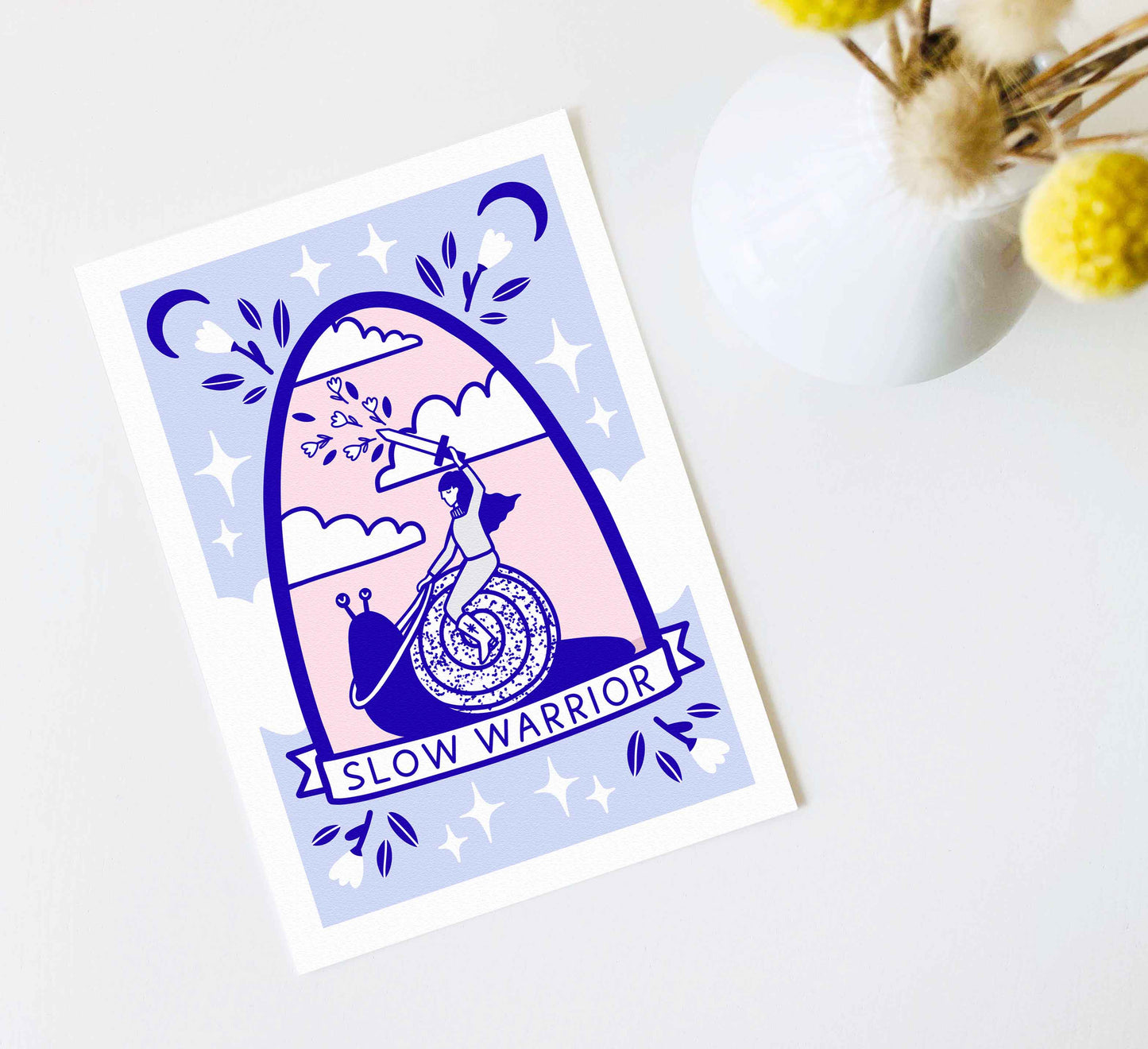 'Battle Snail' Fine Art Print
