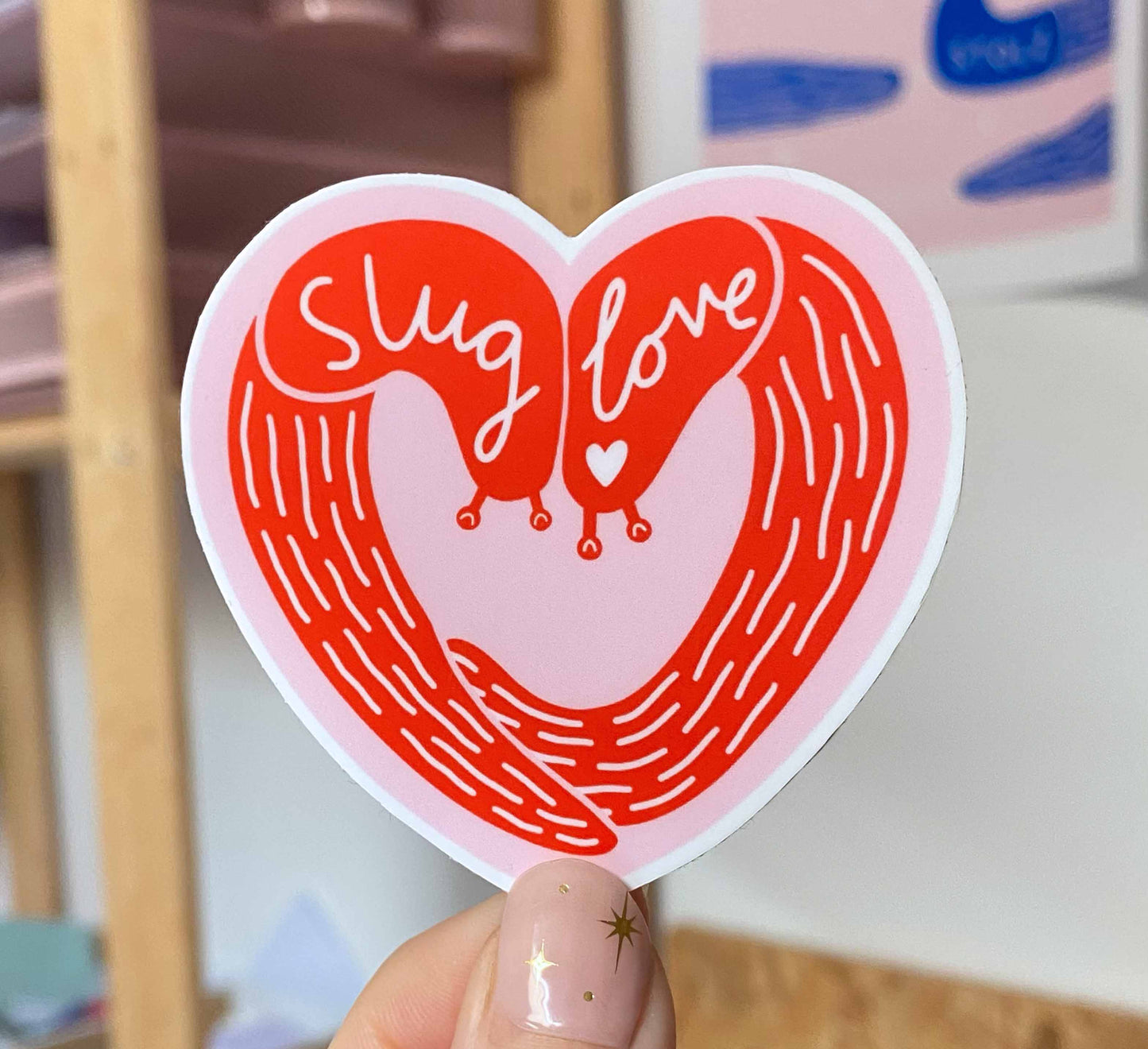 'Slug Love' Vinyl Sticker