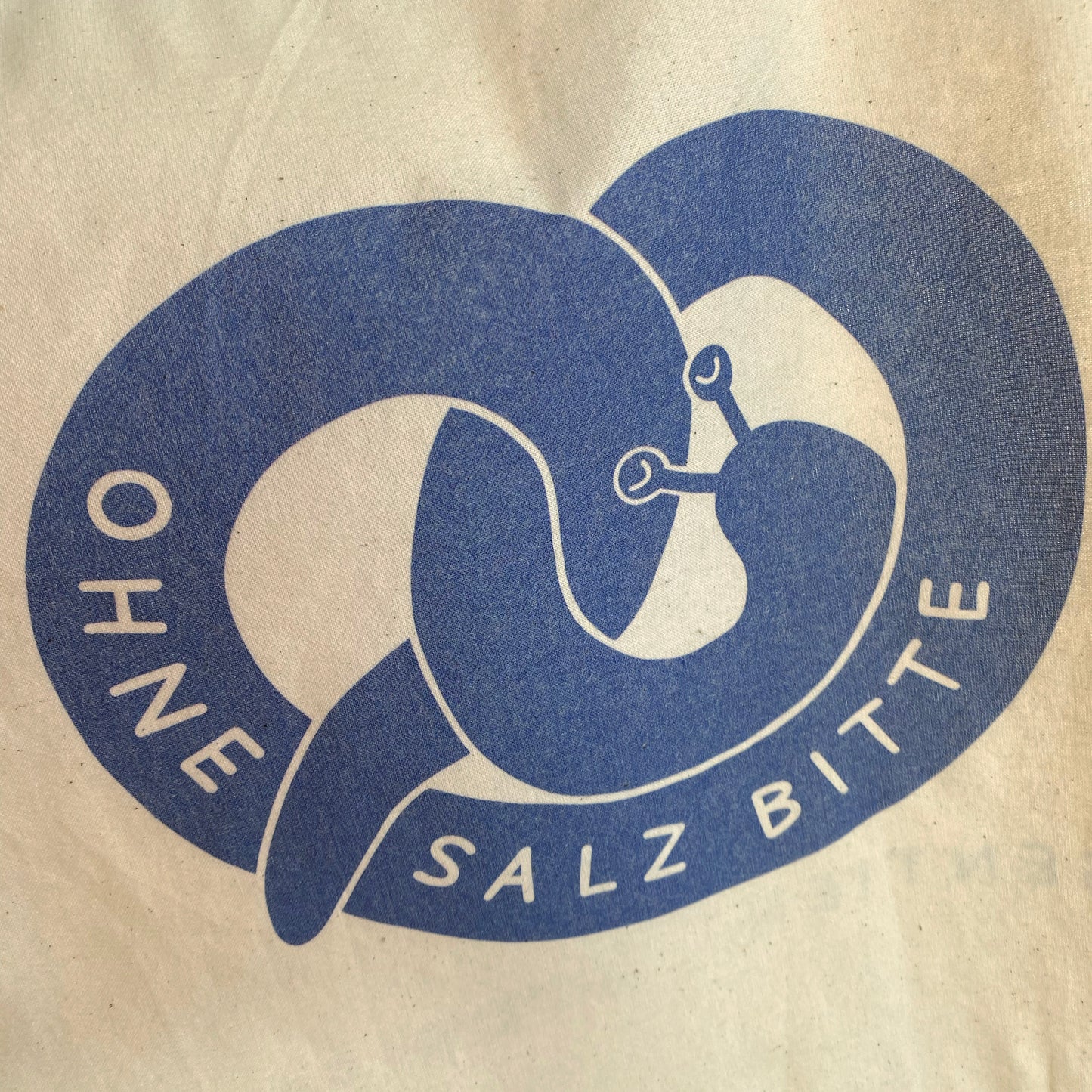 Imperfect 'Ohne Salz Bitte' Cotton Tote