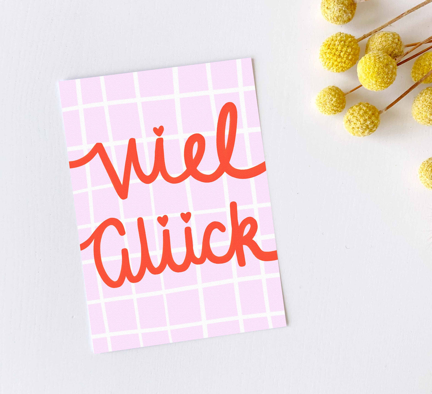 'Viel Glück' Postcard