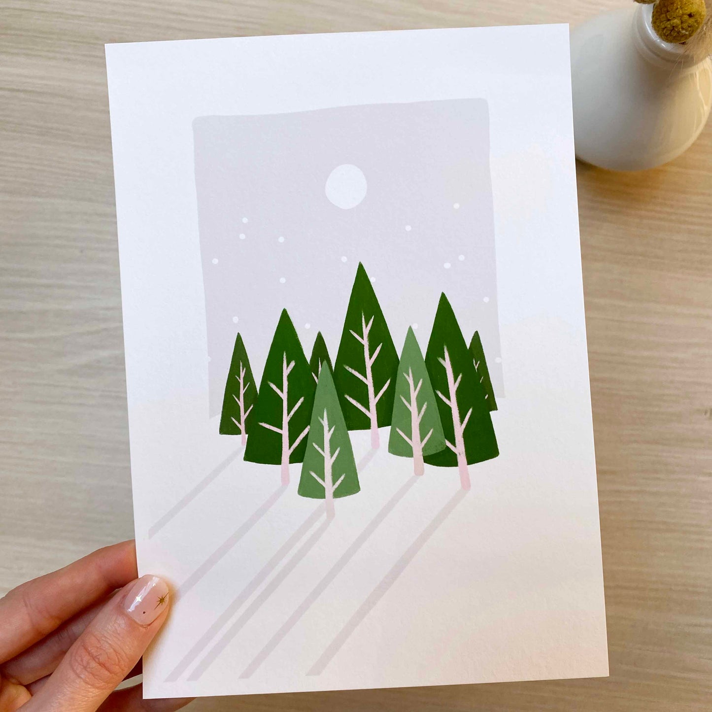 Imperfect 'Winter Light' Fine Art Print (A5)