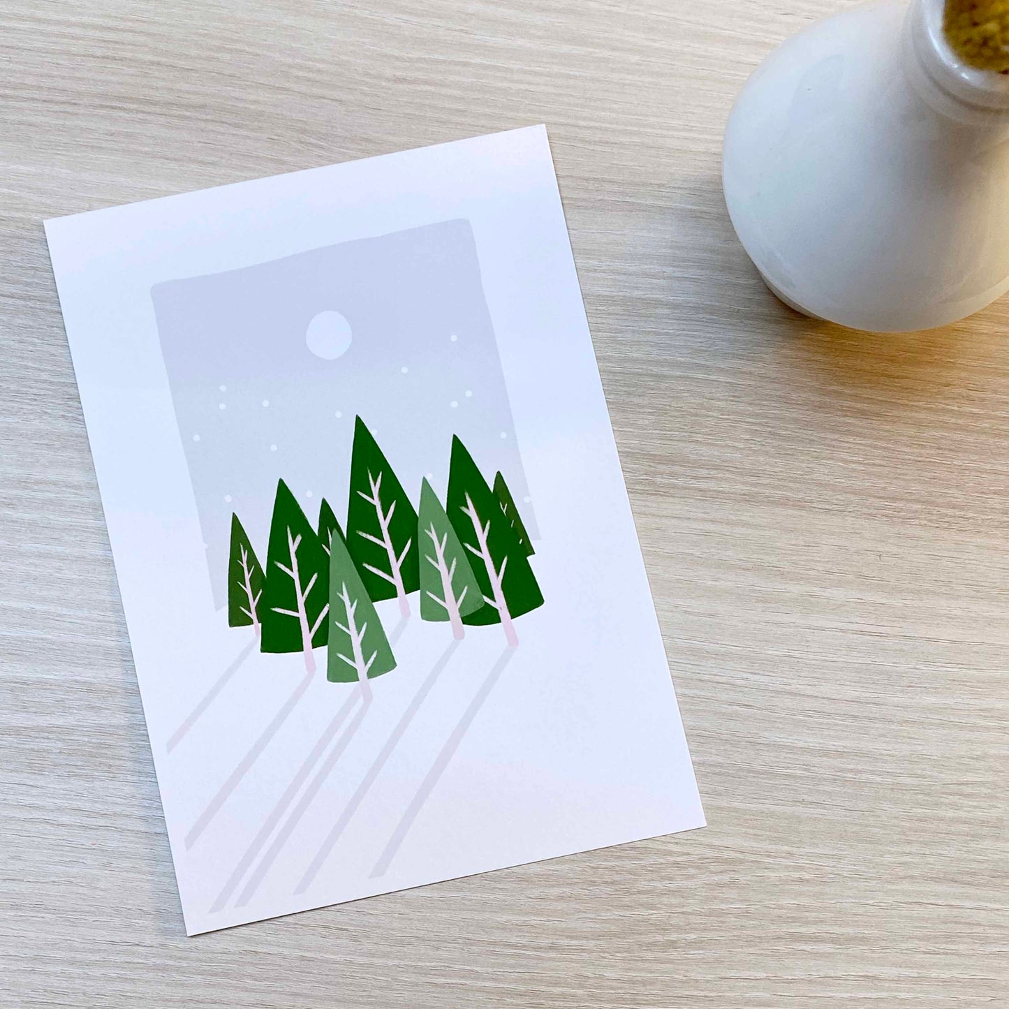 Imperfect 'Winter Light' Fine Art Print (A5)