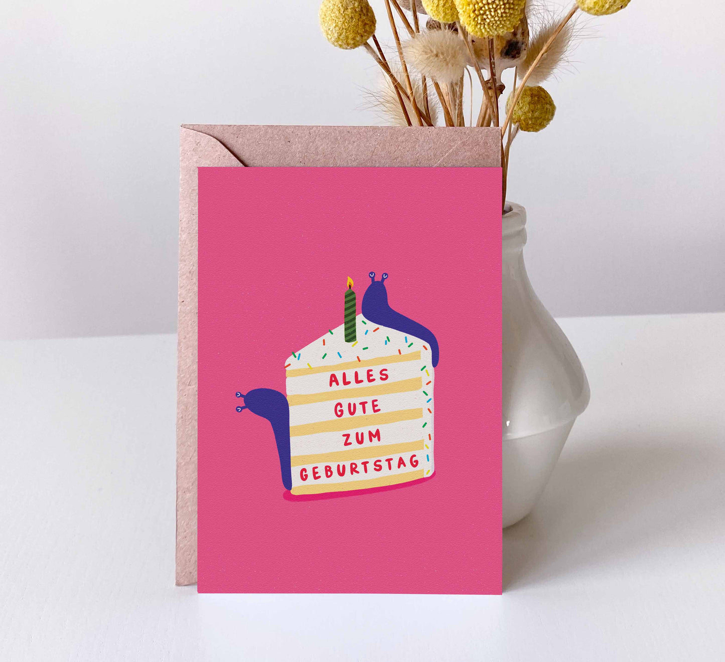 'Alles Schnecke' Postcard