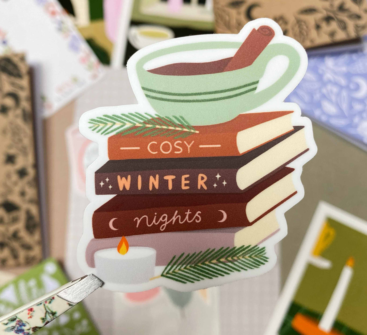 'Winter Nights' Sticker Set