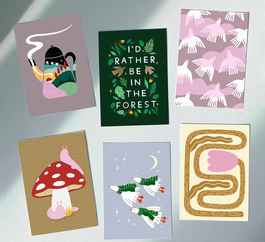 'Forest Dreams' Postcard Set