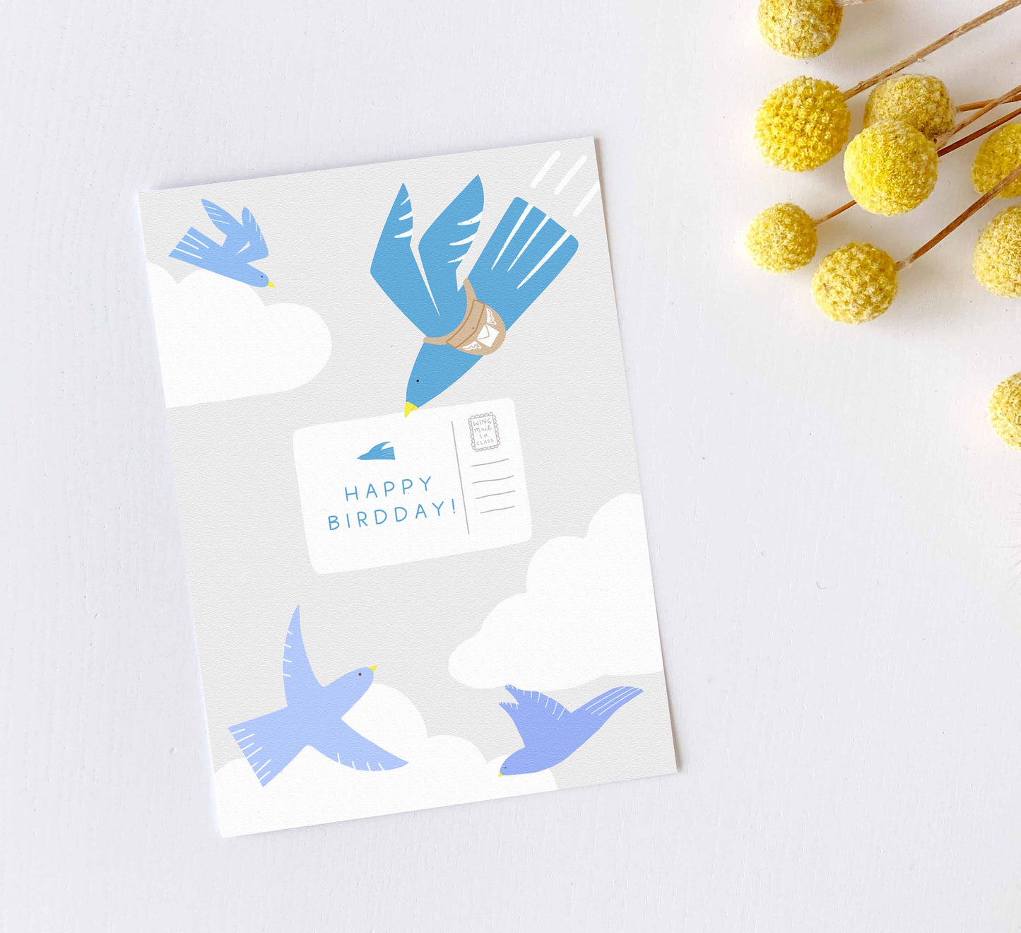 'Happy Birdday' Greeting Card