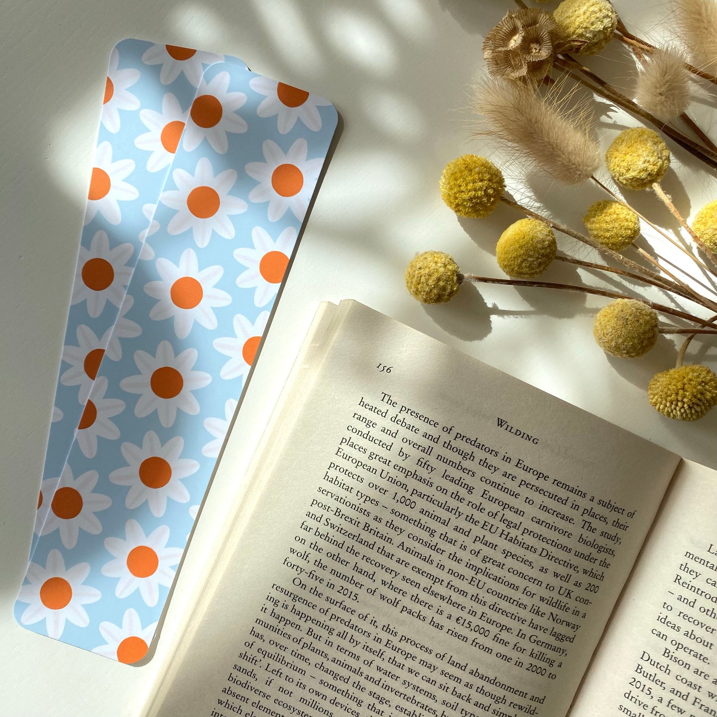 Daisies Bookmark