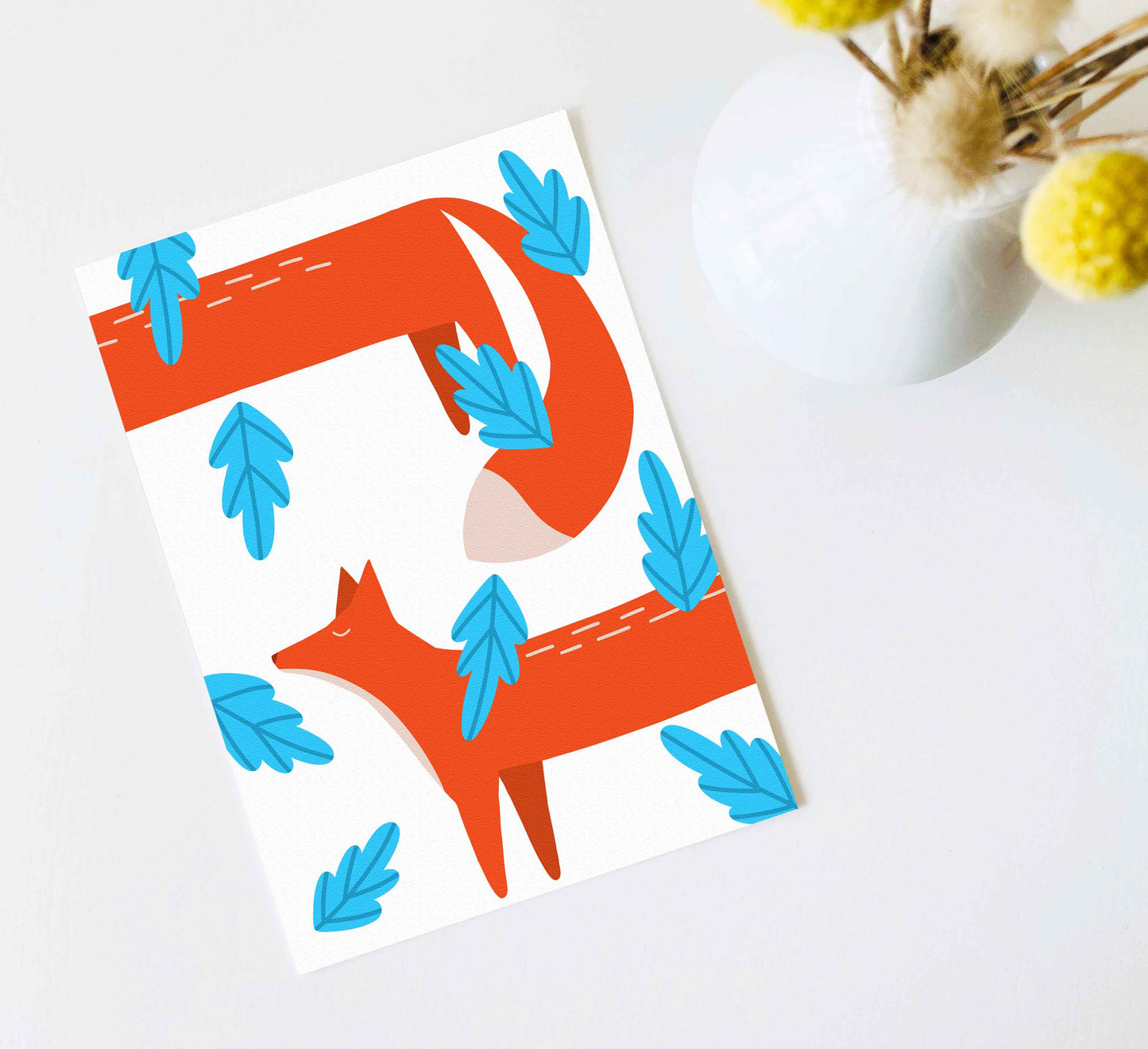 'Long Fox' Fine Art Print