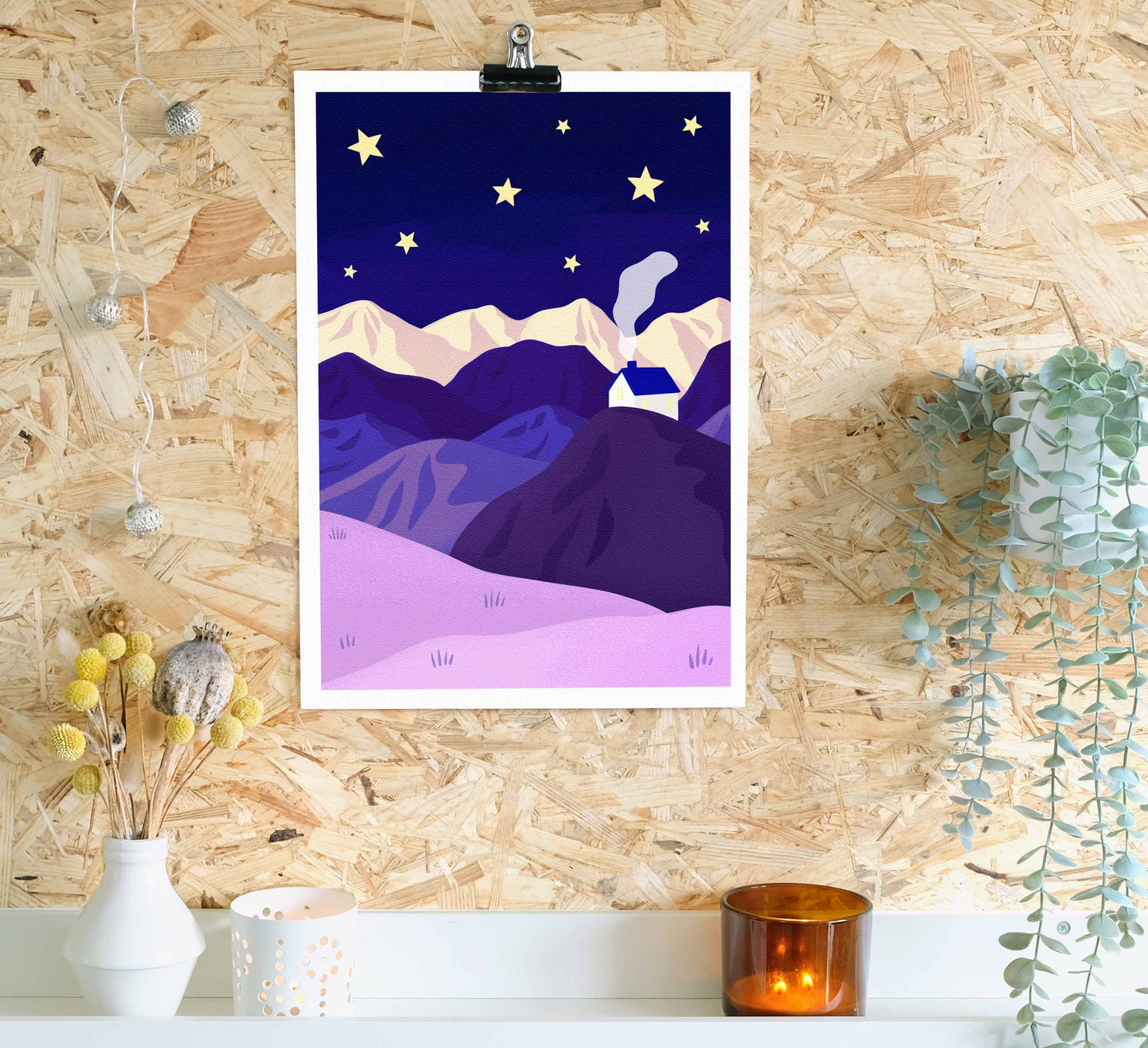 'Night Lights' Fine Art Print