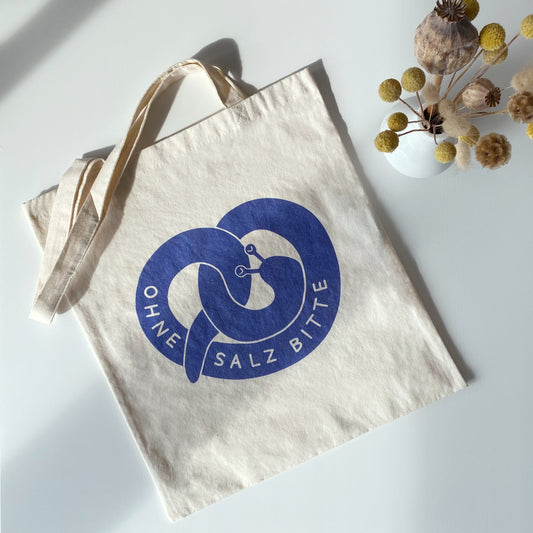 Imperfect 'Ohne Salz Bitte' Cotton Tote