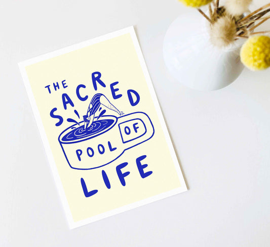 'Sacred Pool' Fine Art Print