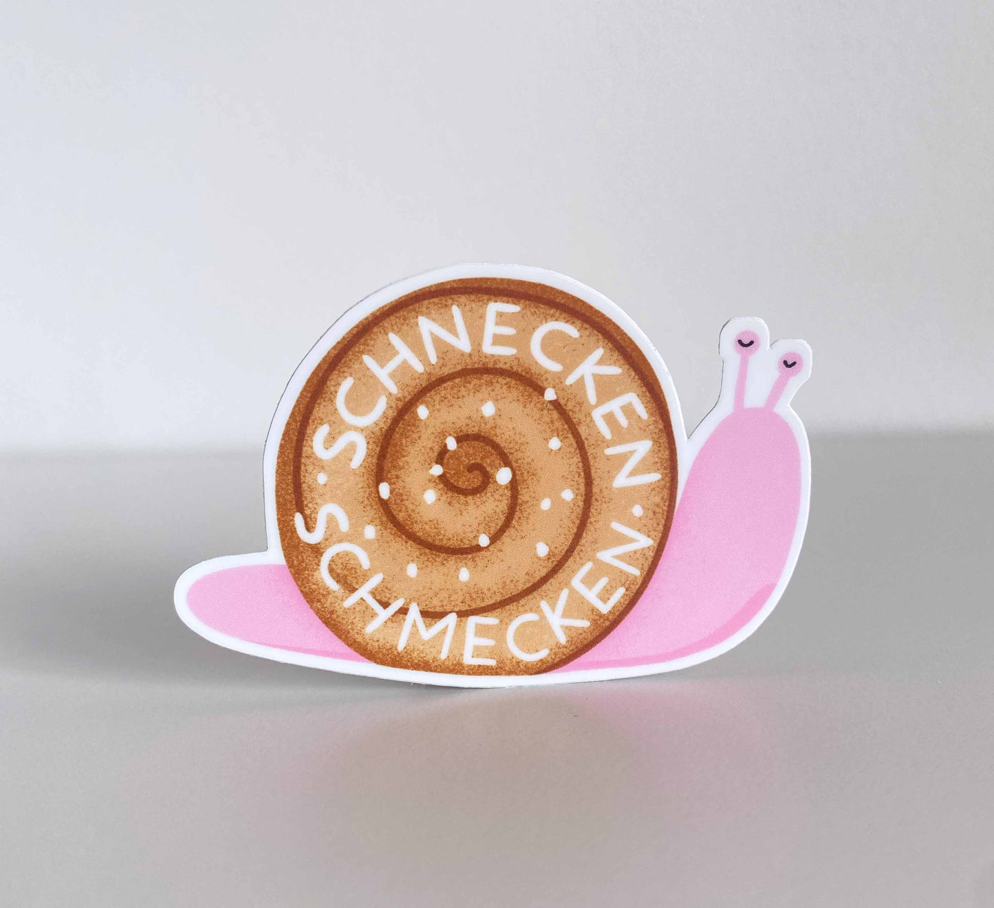 'Schnecken schmecken' Vinyl Sticker