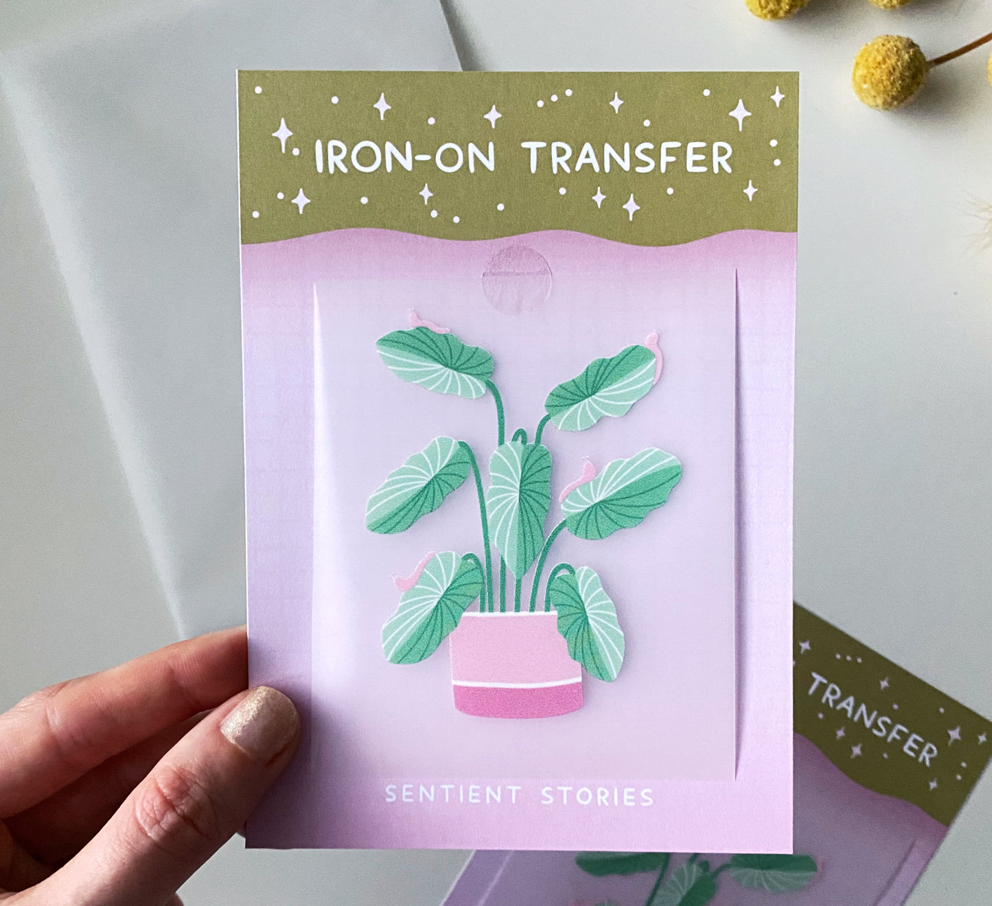 'Slug Party' Iron-on Transfer