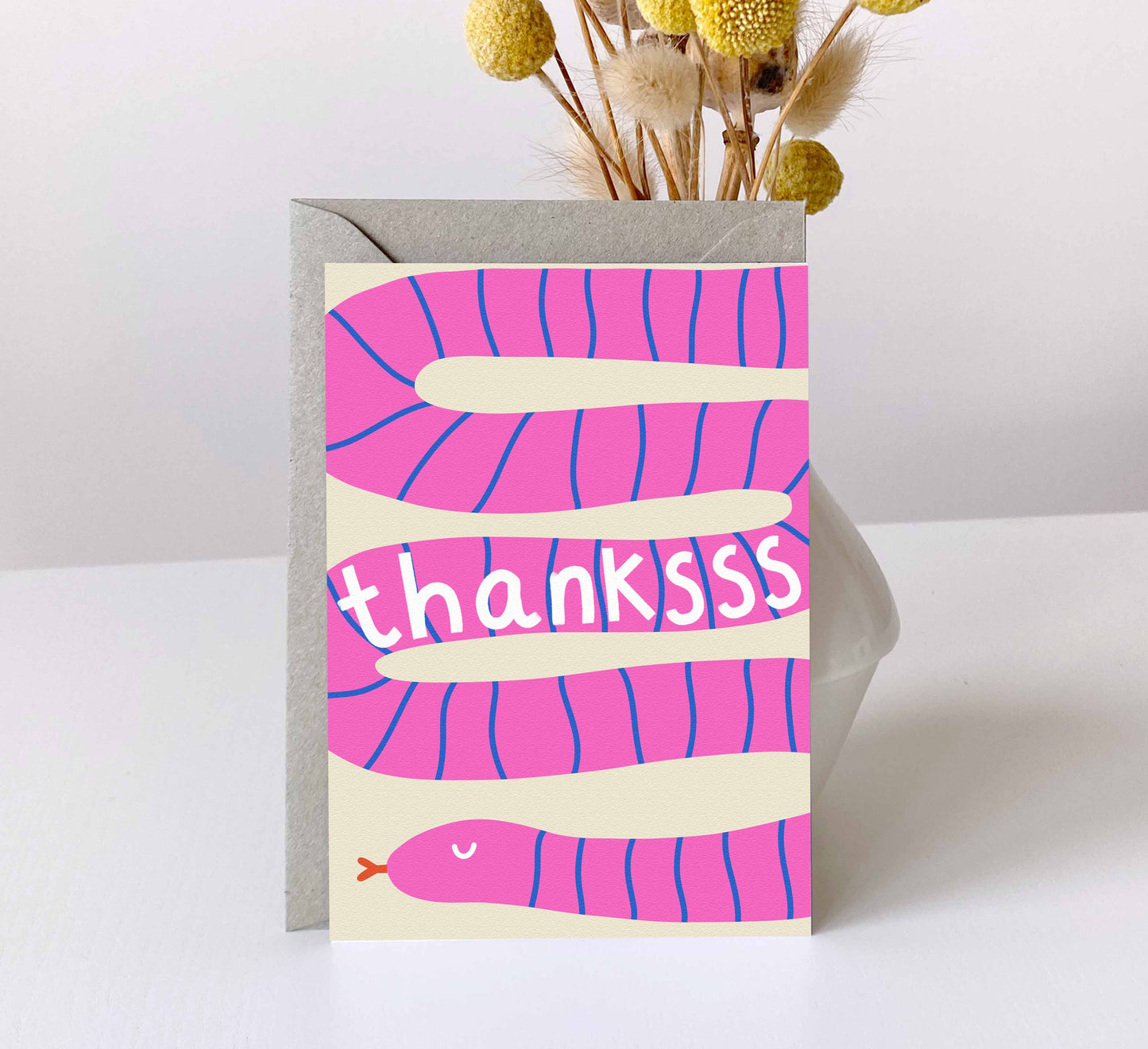 'Thanksss' Greeting Card