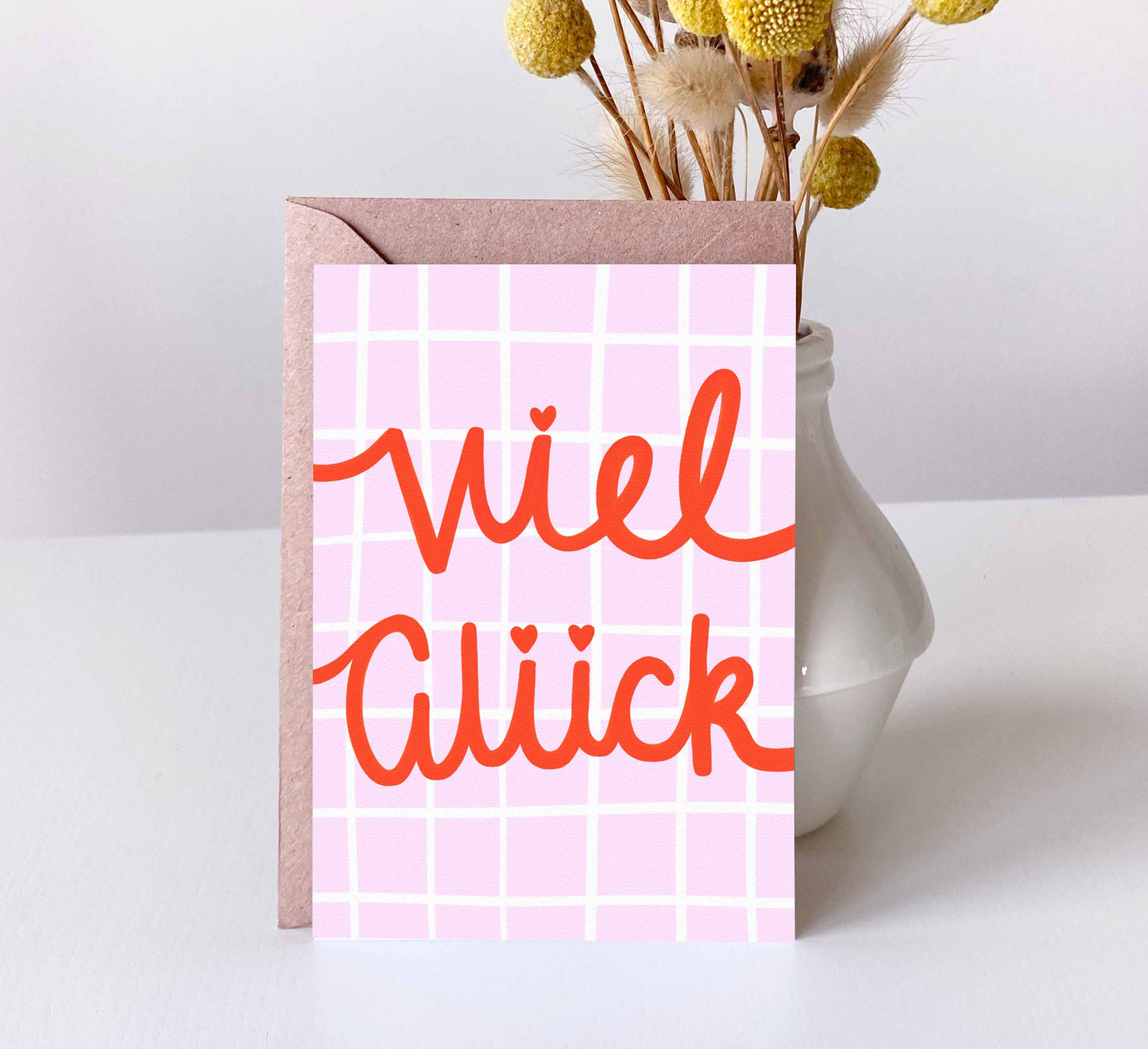 'Viel Glück' Greeting Card