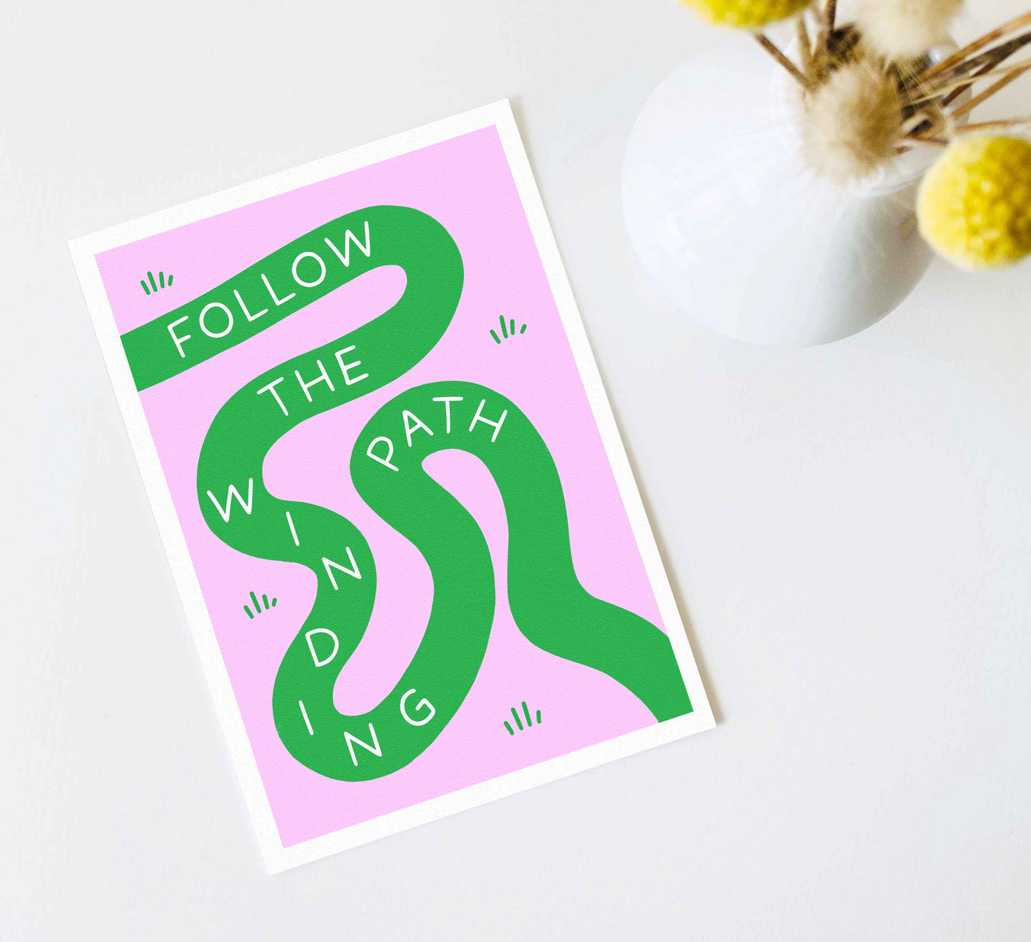 'The Winding Path' Fine Art Print