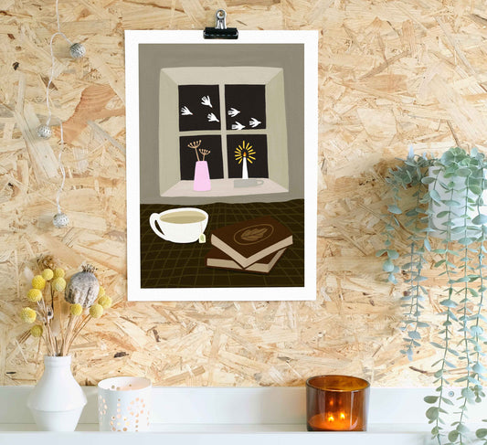 'Windowsill' Fine Art Print