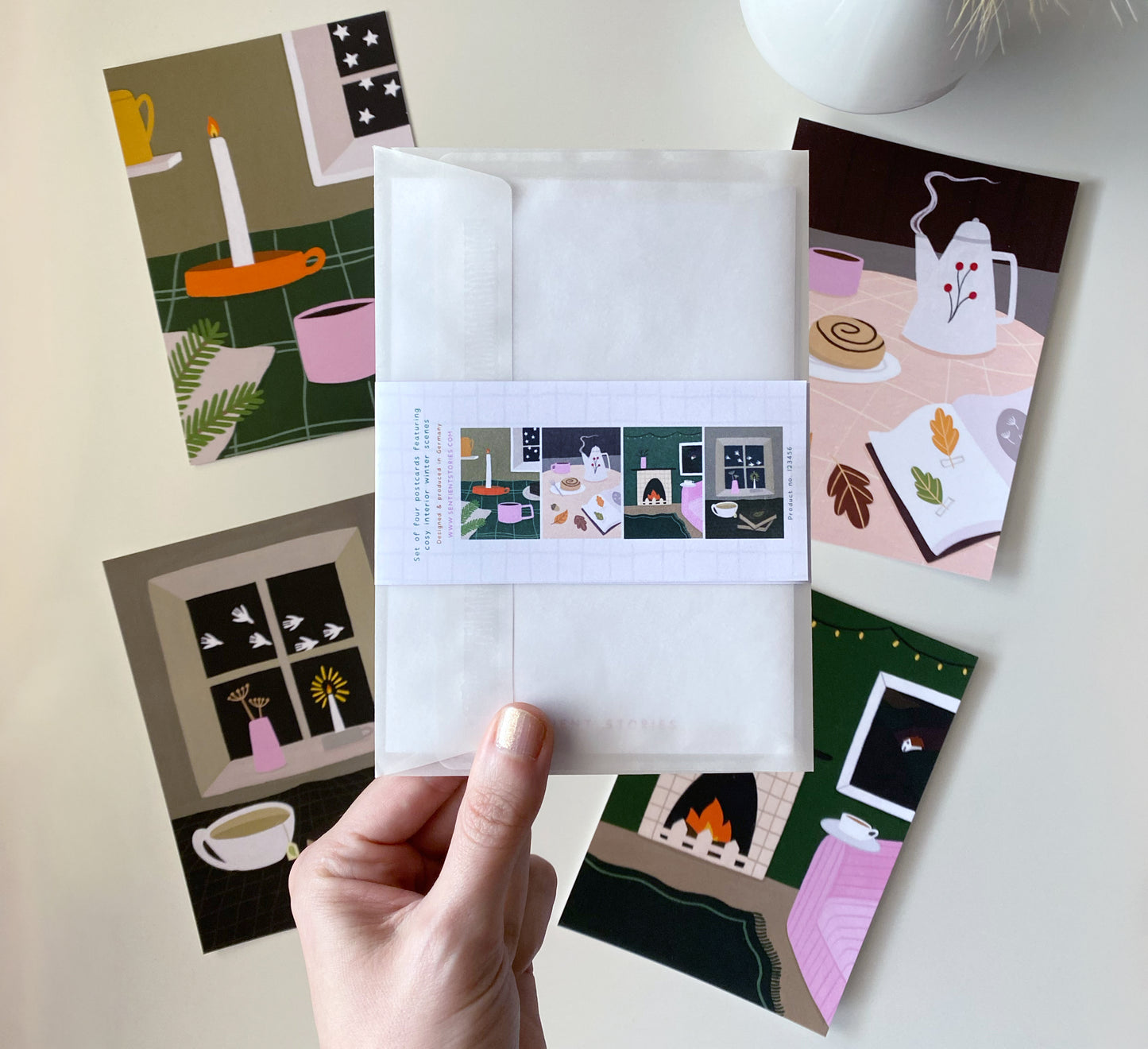 'Winter Nights' Postcard Set